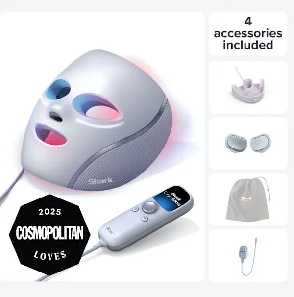CryoGlow™ Face Mask w/ Charging Stand