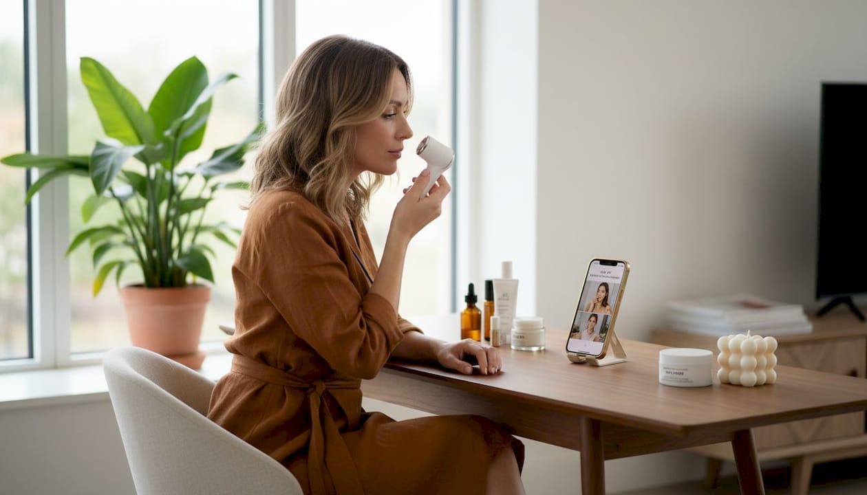 Discover facial skincare devices for at-home rejuvenation
