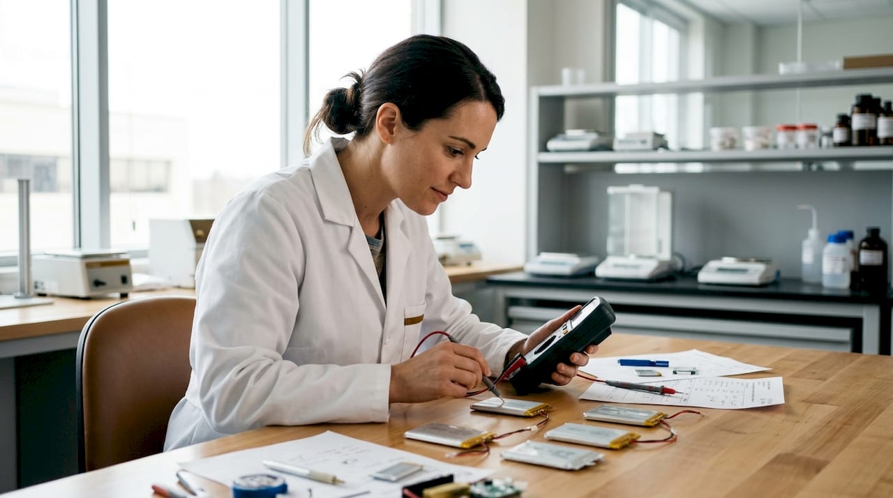What does beauty device battery technology mean?