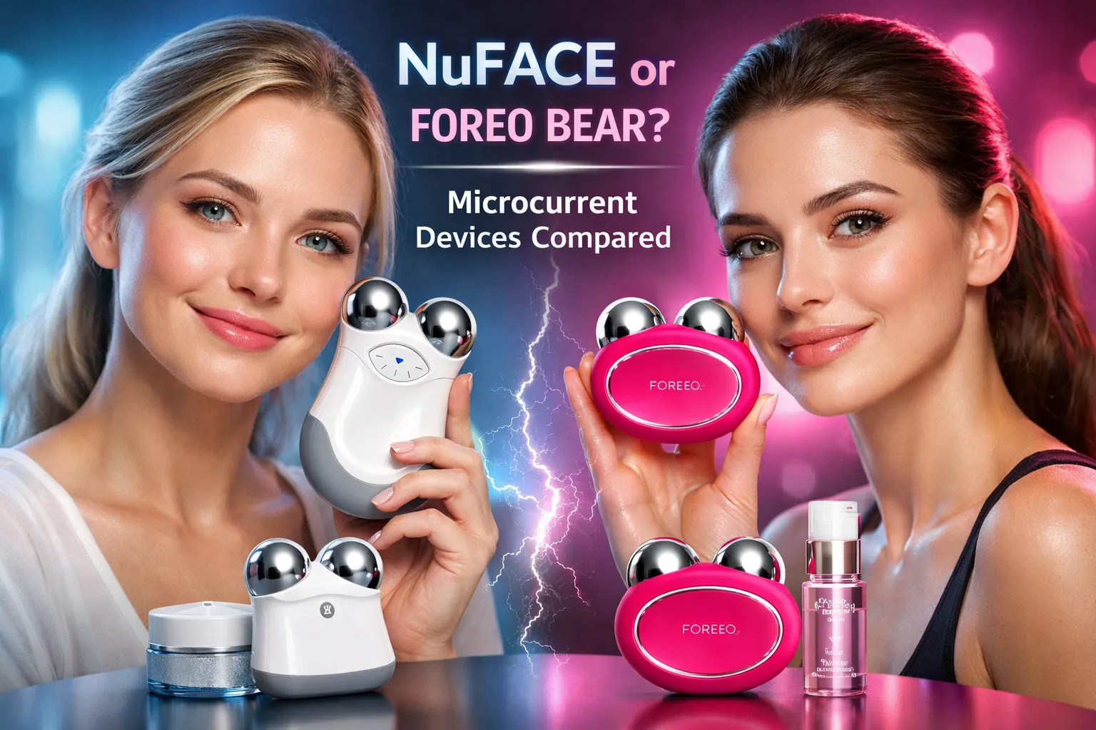 NuFACE or Foreo Bear? Microcurrent Device Guide